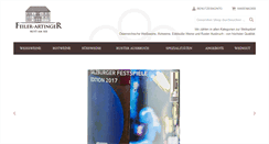 Desktop Screenshot of feiler-artinger.at